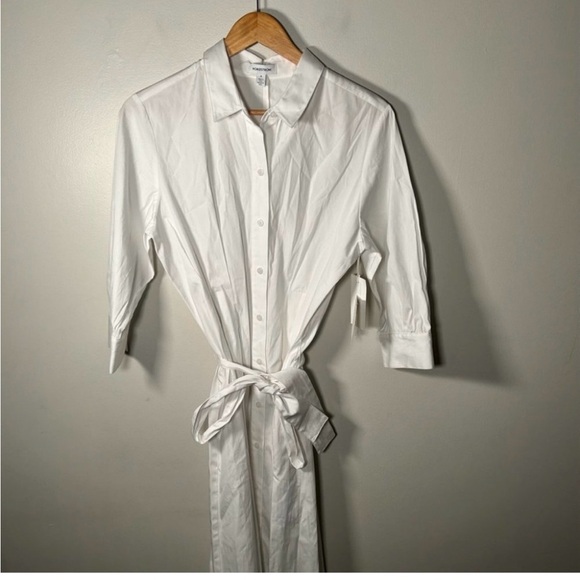 Nordstrom White Midi Dress - Picture 3 of 8